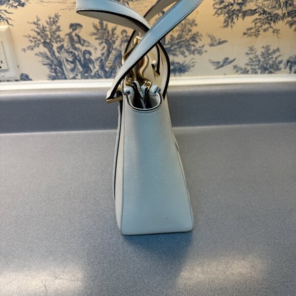 Kate Spade New York Saffiano Leather Tote Bag With Gold Accents - Picture 7 of 7